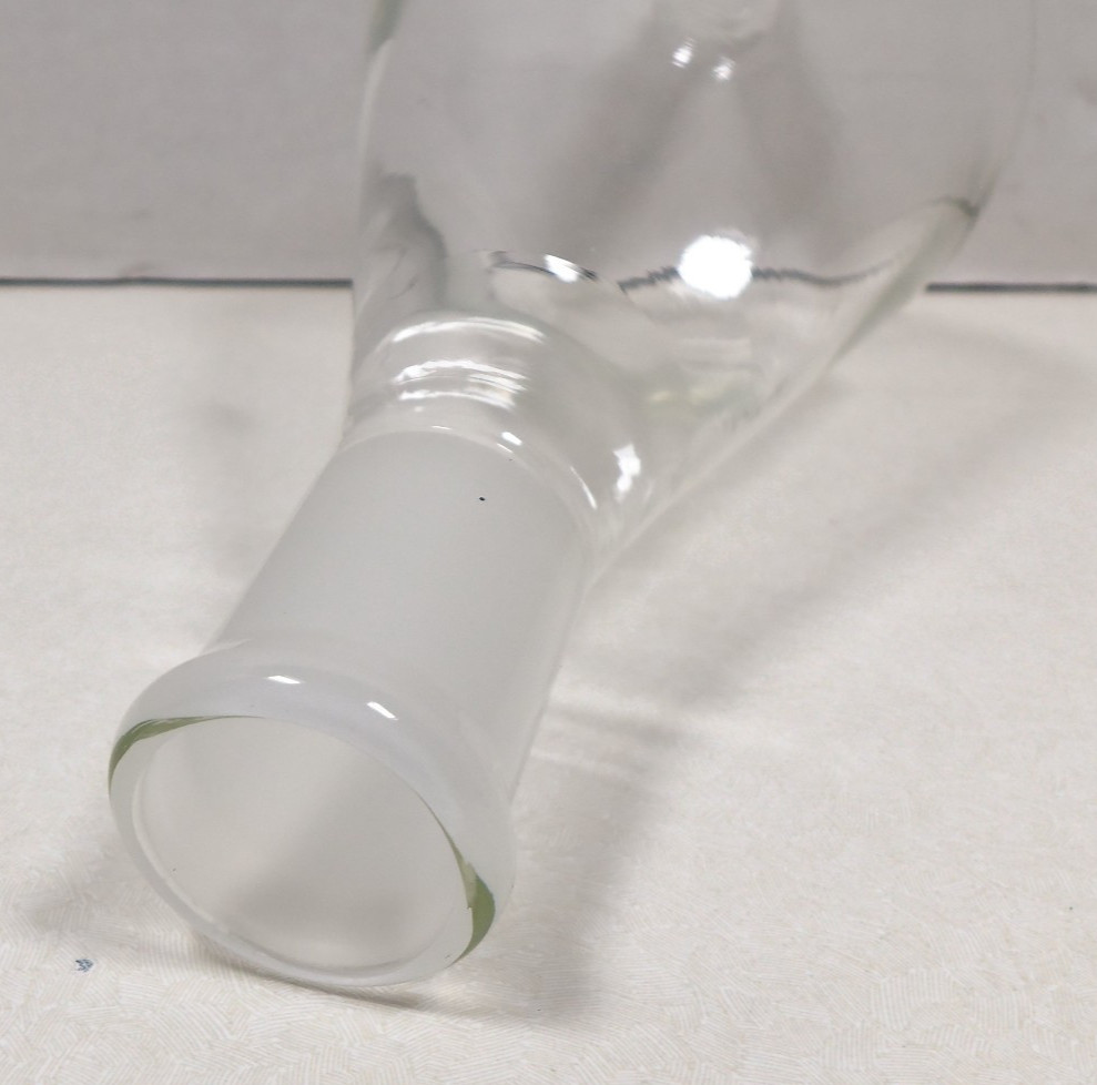 Lot of 3 Kuderna Danish Evaporator Concentrator Flasks 250ml & 500mL Lab Glass