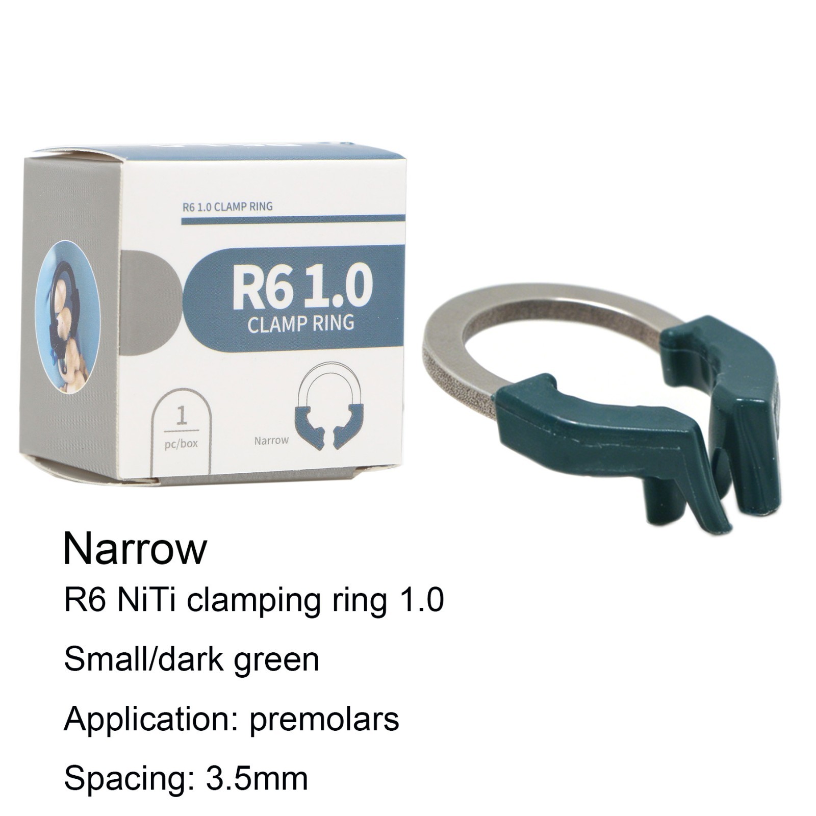Dental Matrix Bands Ring Sectional Matrice Clamp Garrison Palodent V3 System Fit