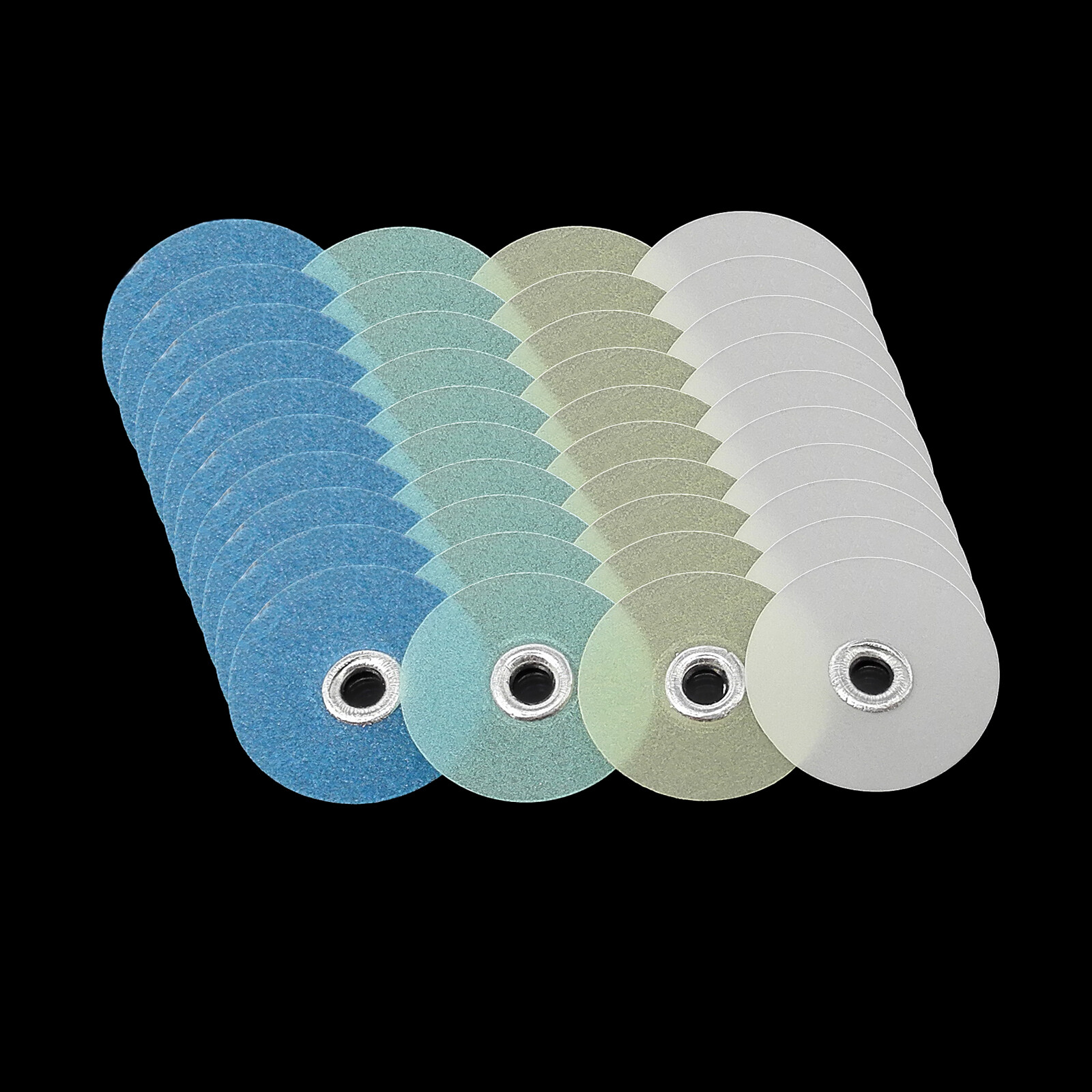 100 Pcs Dental Sof-Lex Composite Finishing Polishing Discs/Coarse Fine Medium