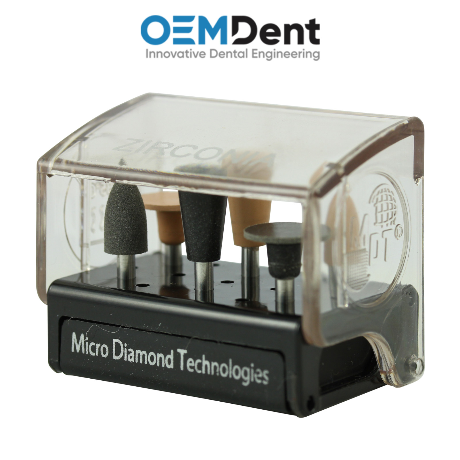 MDT Polishine PLZ Kit Zirconia Polishing System Refine Smooth Dental Restoration