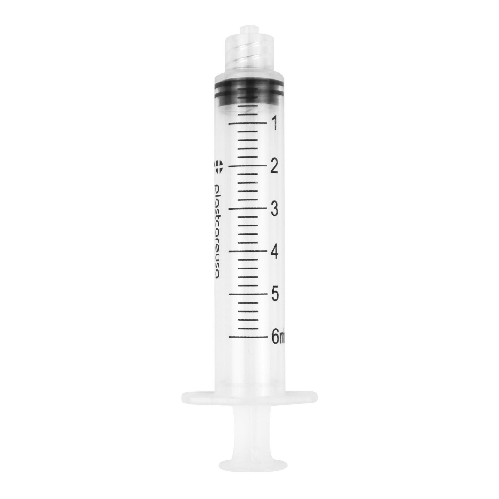 50 6ml 6cc Luer Lock Disposable Syringes (Non-Sterile) for Saline Oral Medicine