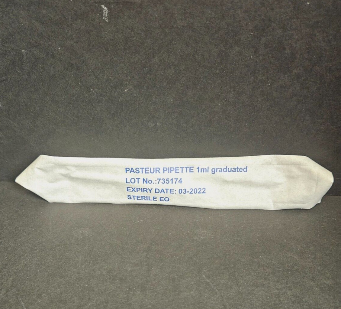 Corning Transfer Pipette 1 ml Sterile Total of 200 Pipets