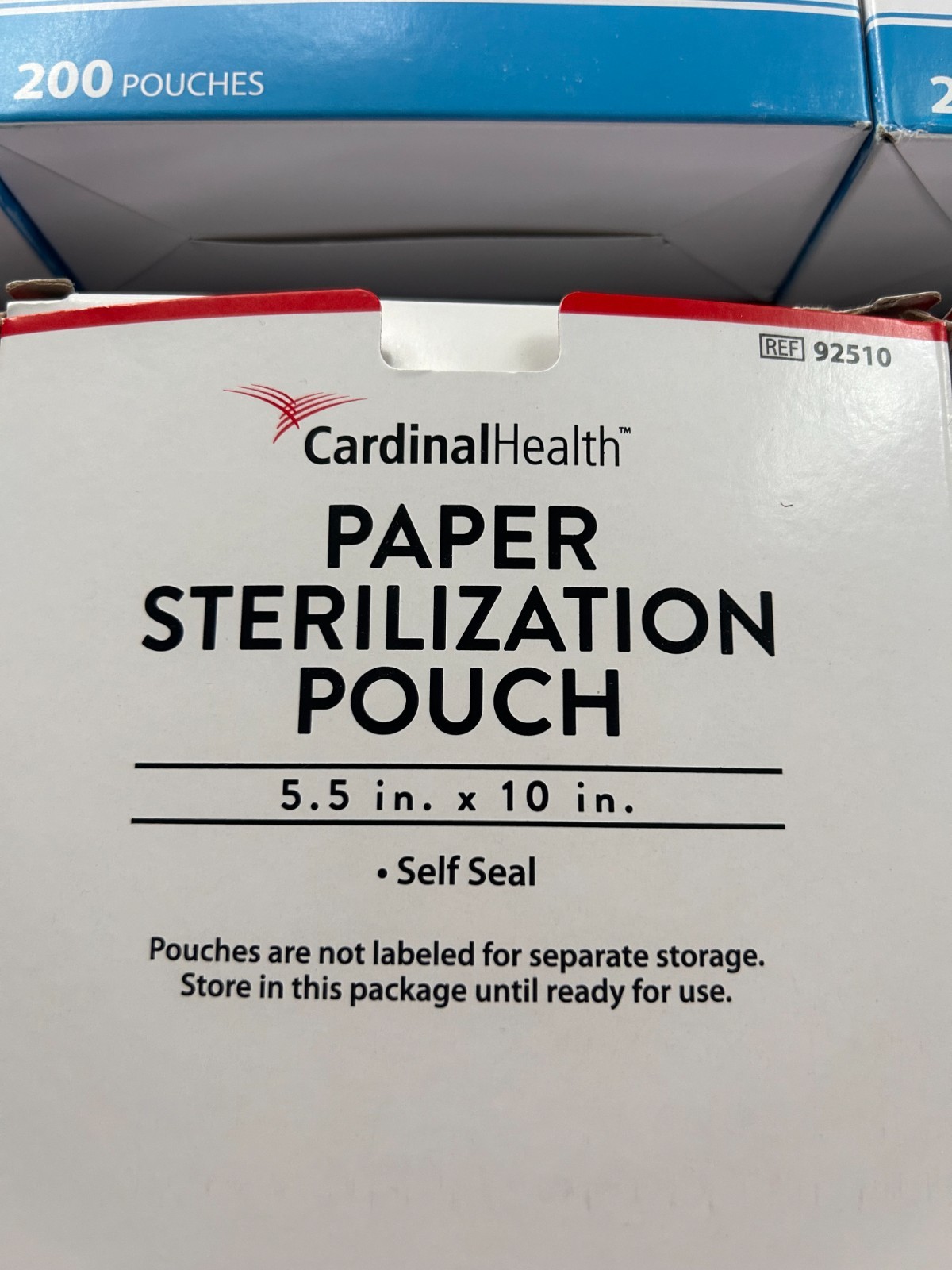 1600 Sterilization Pouch Instrument Sterile Self Seal 5.5″ x 10″ Cardinal Health