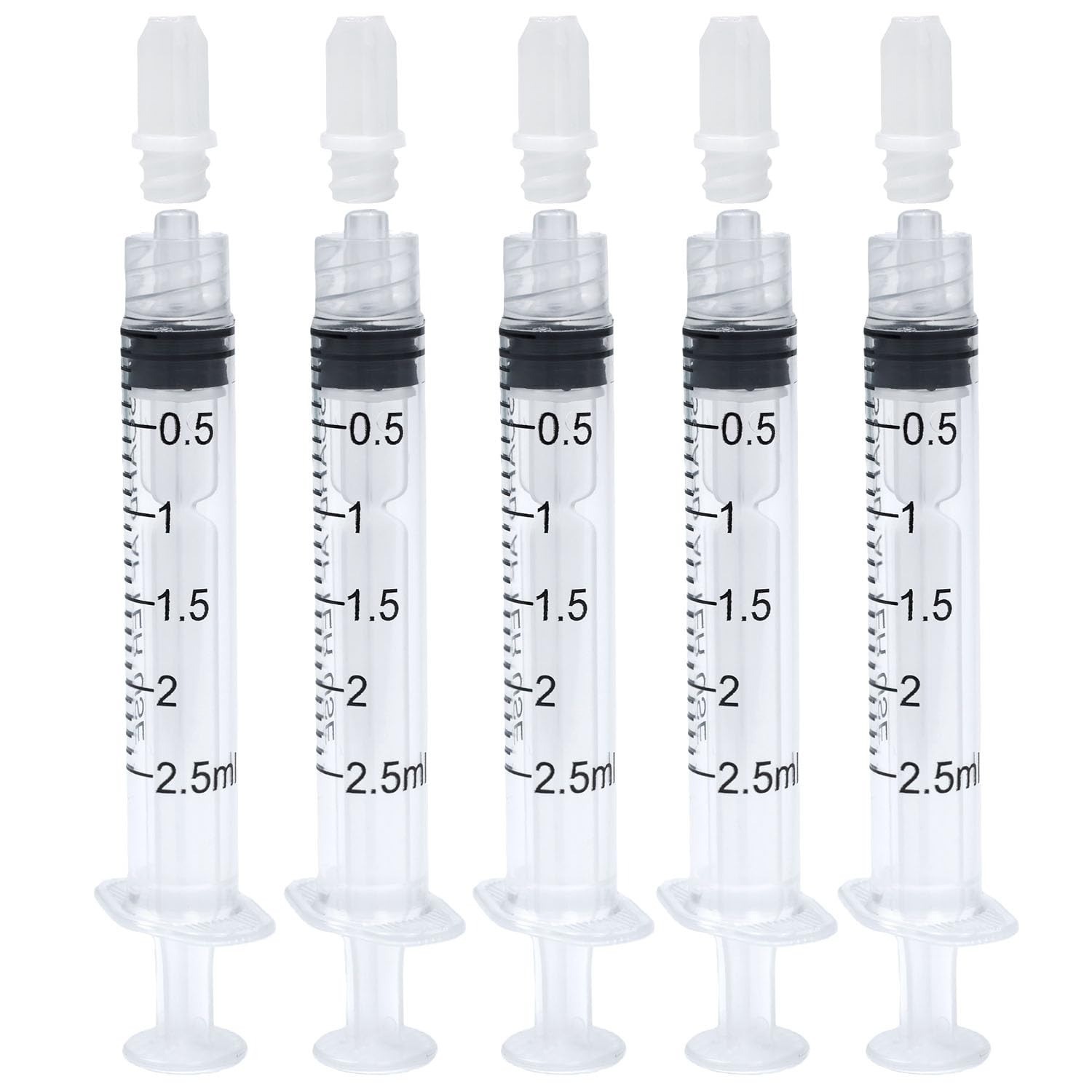 3ml Luer Lock Syringes Without Needles – 30 Pack, Disposable, Sterile