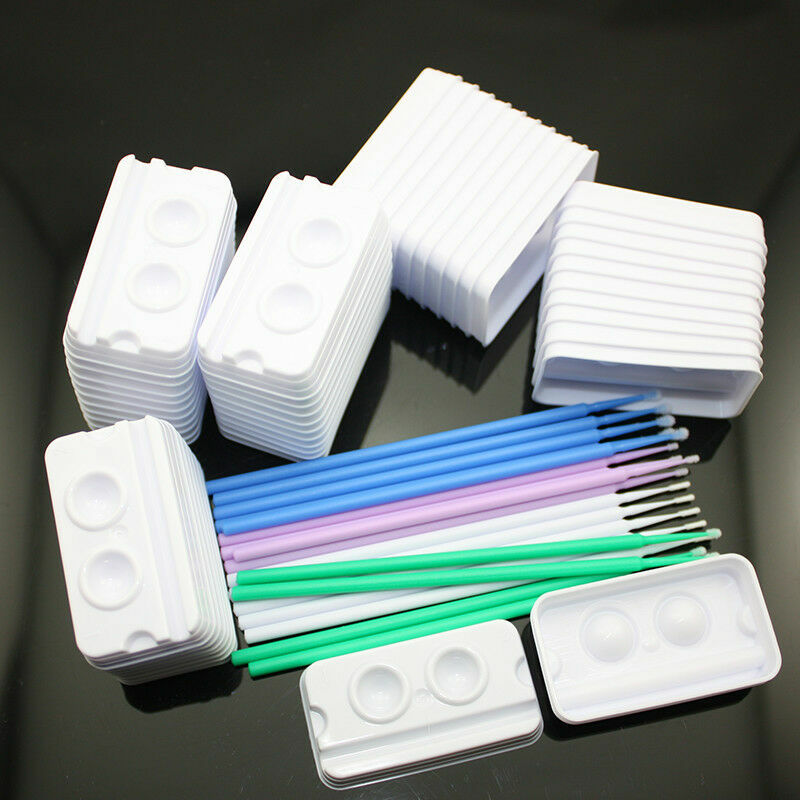 1000x Disposable Micro Applicator Eyelash Extension Brush Stick Dental Fine 2.0