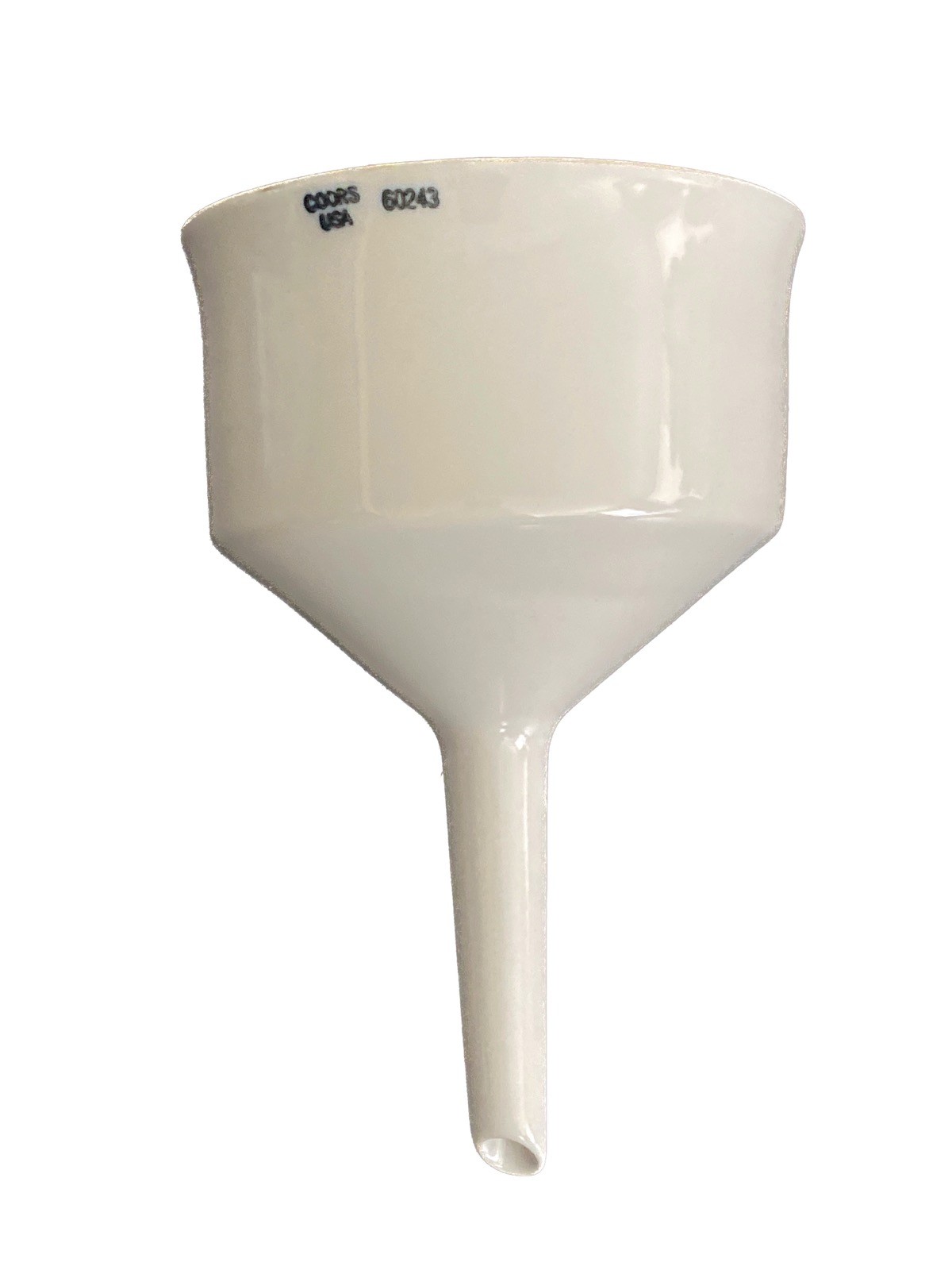 COORS COORSTEK 240mL Porcelain Perforated Büchner Funnel 90mm ID 60243