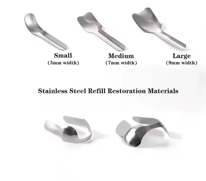 Dental Anterior Matrix Bands Sectional Contoured Twin Matrices Proximal Strips
