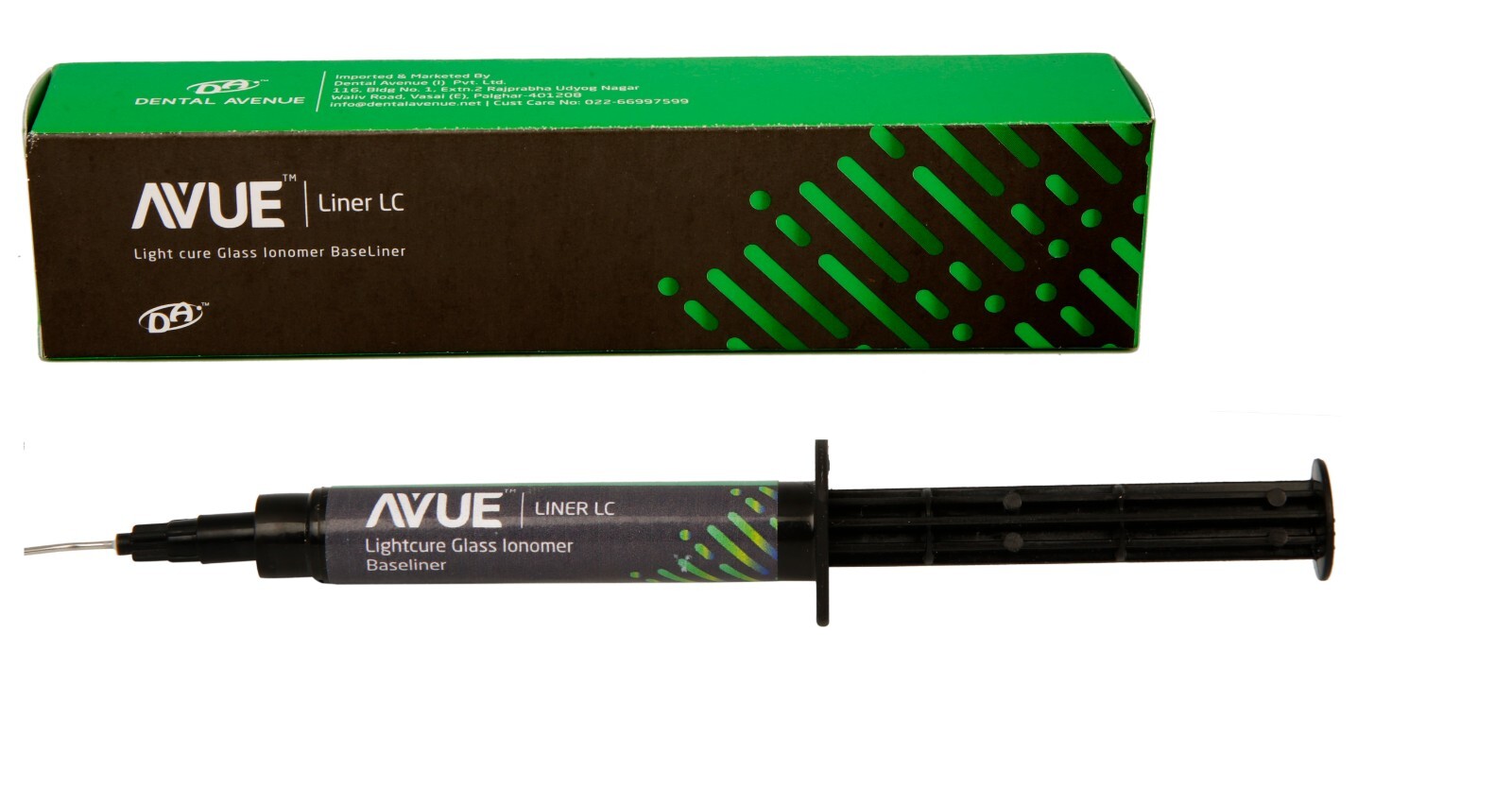 AvueLiner LC Glass Ionomer Base/Liner For Composites Restoration 3ml (Free Ship)