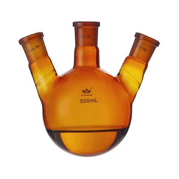 5ml-1000ml Round Bottom Amber Boiling Flask with Standard Joints Lab Supplies ca