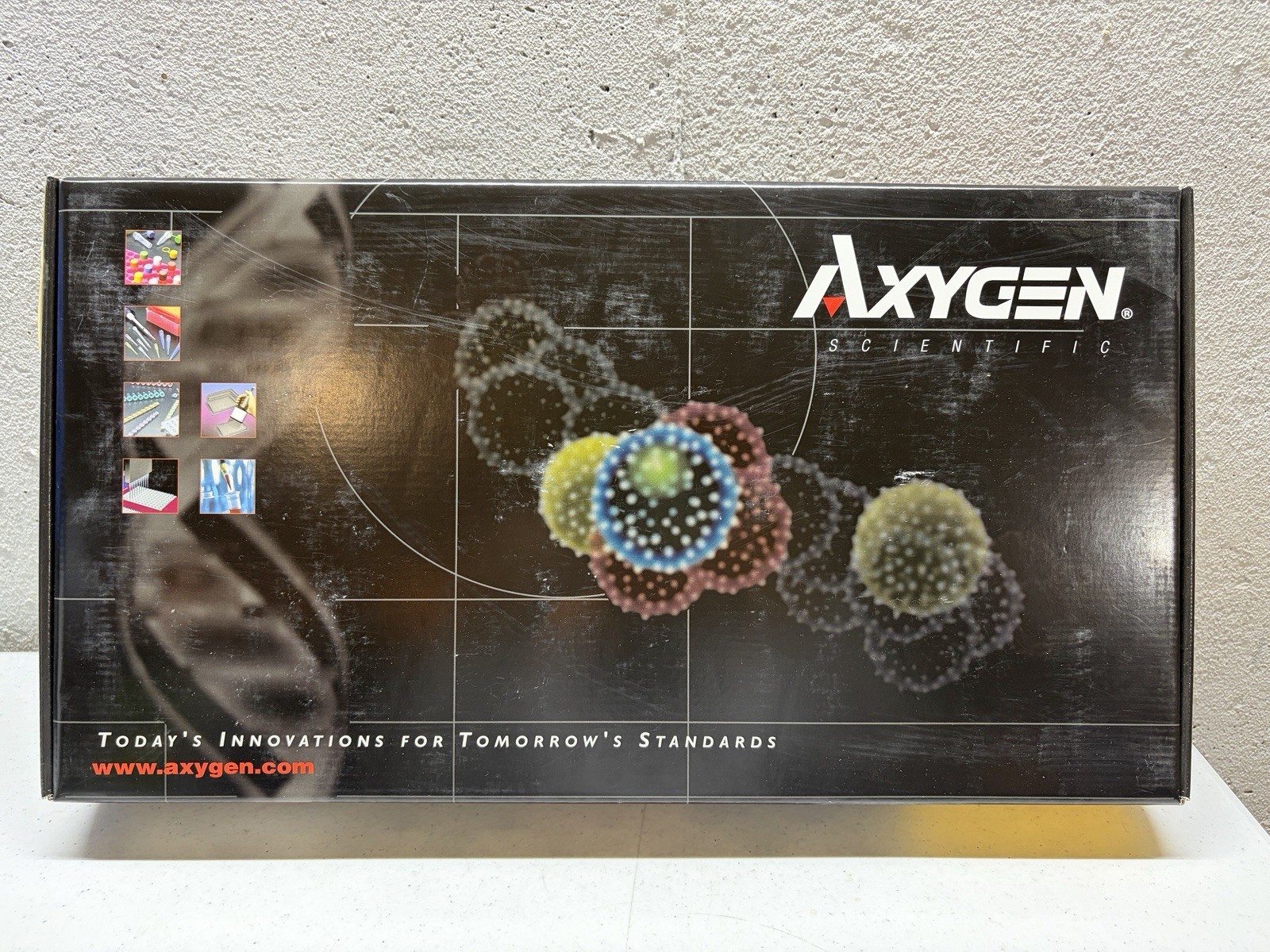 Axygen Pipet Tips 0.5-10ul 10 Racks 96 Tips Each T-400-R Clear New 960 Total