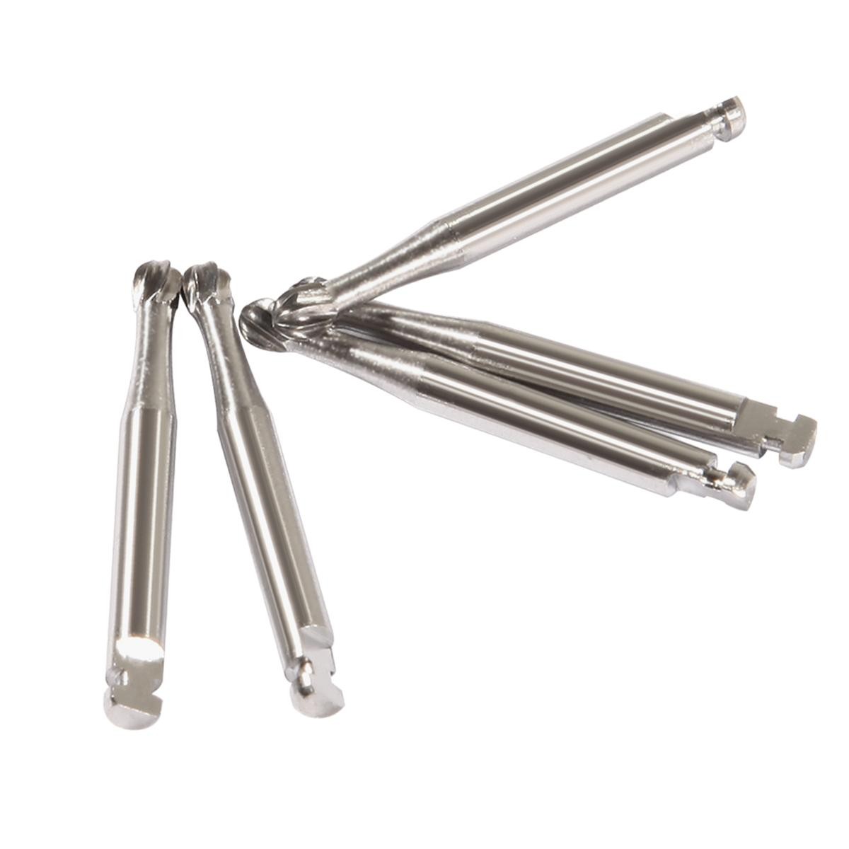 5pcs/box Dental Tungsten Carbide Burs Low Speed Round Ra Series for Dental Lab