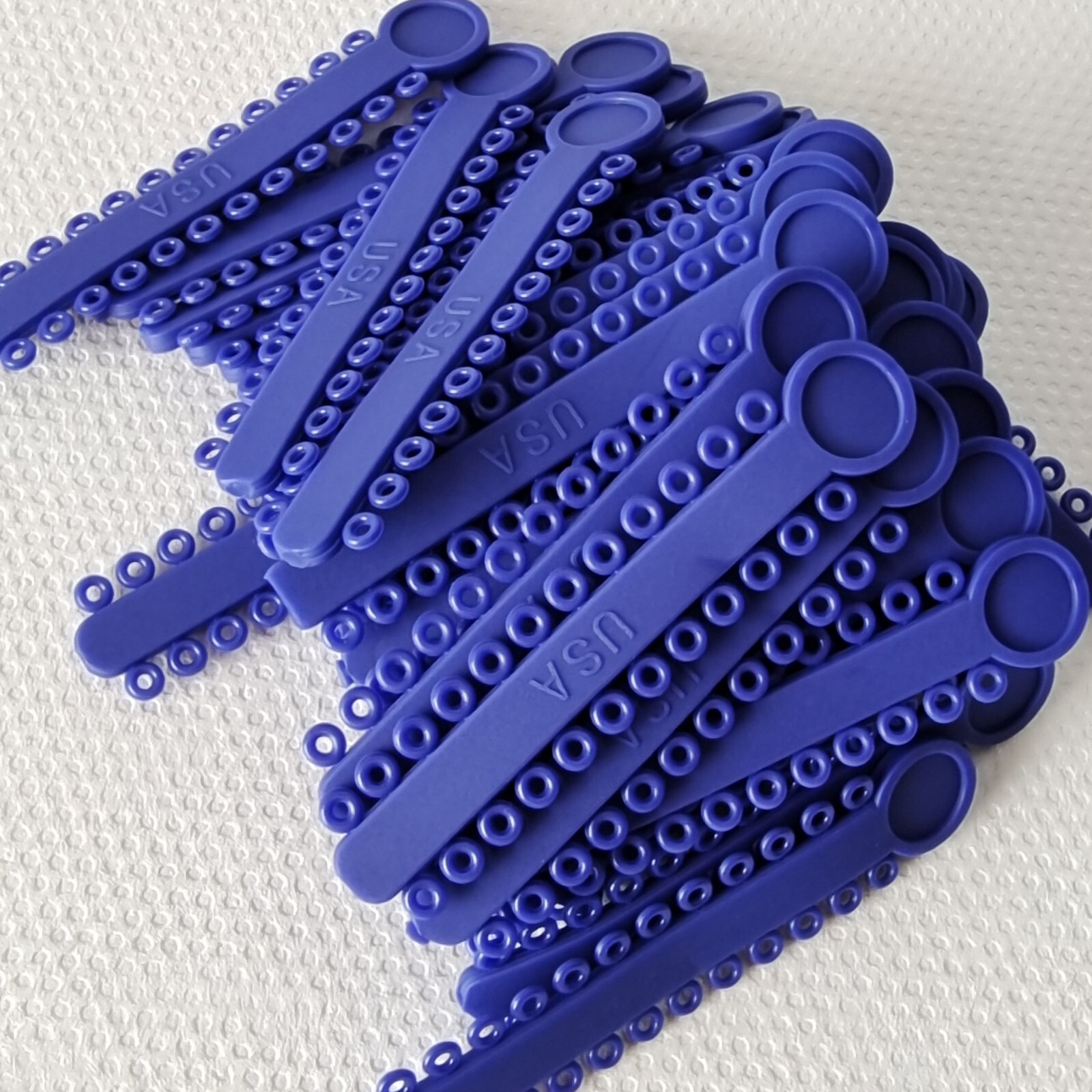 1 Bag Dental Orthodontic Ligature Ties Elastic Rubber Bands 35 Colors 1008 Pcs