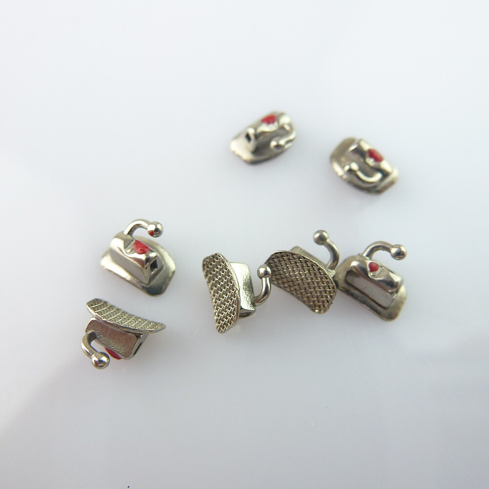 10 bag MBT/ROTH Orthodontic Buccal Tube 1ST/2ND Molar dental bondable Brackets
