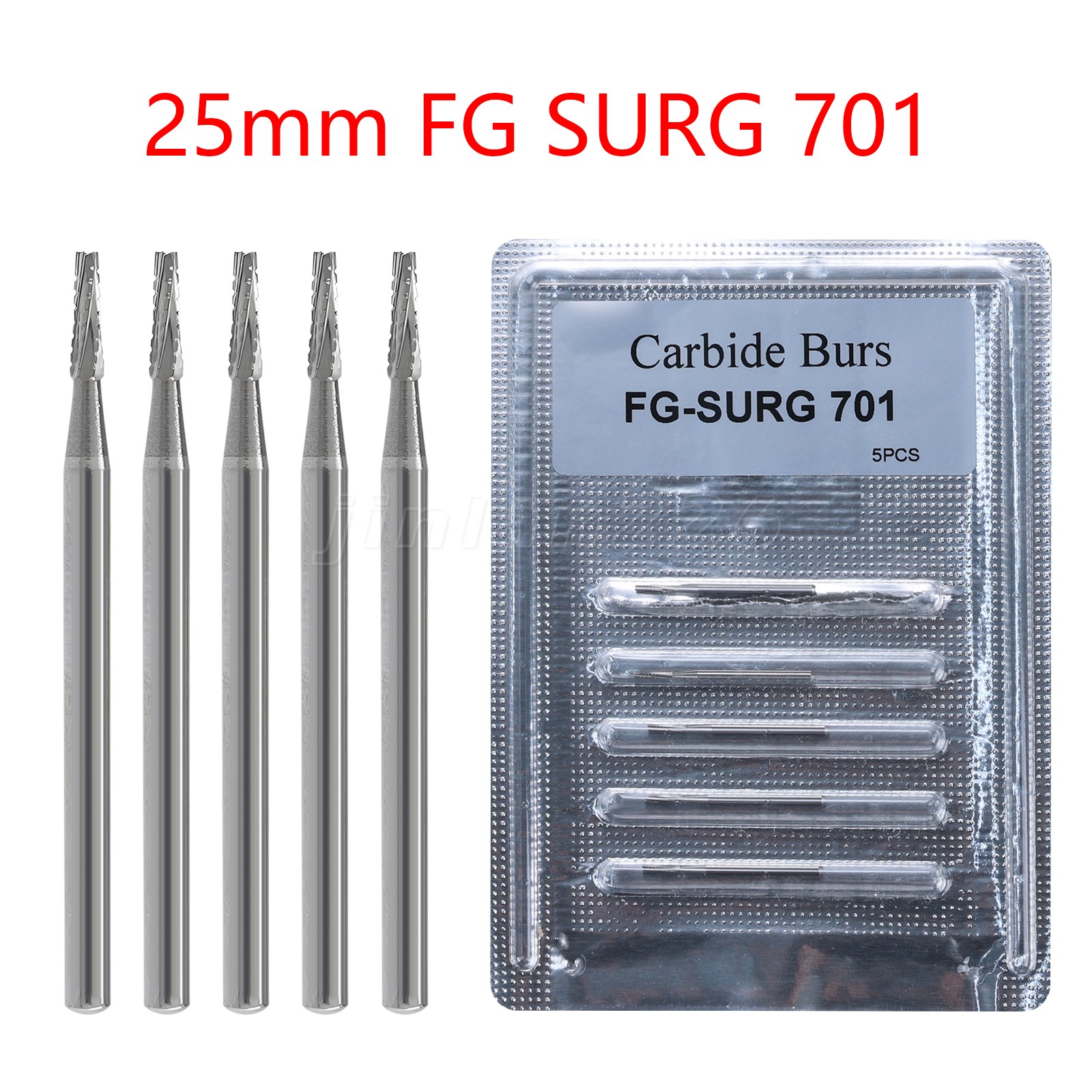 Dental 701 Surgical Burs FG SURG High Speed Carbide FGOS