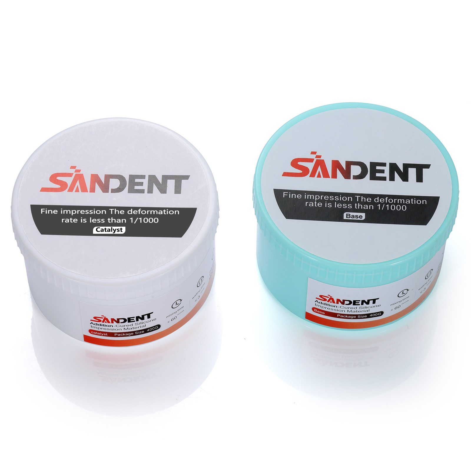 Dental Putty Fast Set PVS VPS Impression Material Silicon Base+Catalystst SA