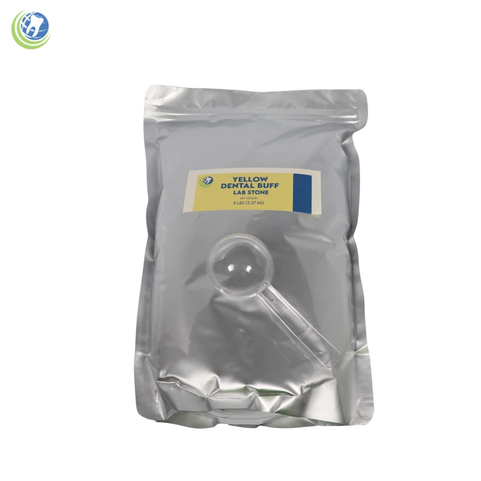 Yeso Piedra Amarillo Tipo III Para Todo Tipo de Uso Dental 5 Libras