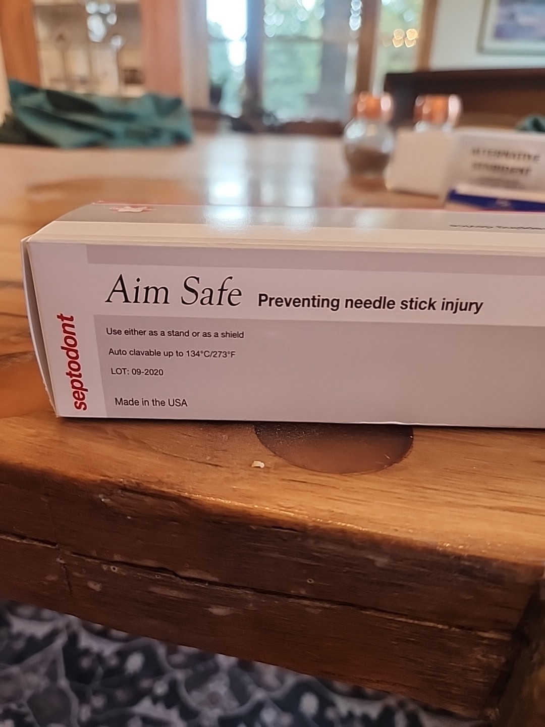 Septodont N0015 Aim Safe Needle Protector Recapper Device Rubber 5/Bx