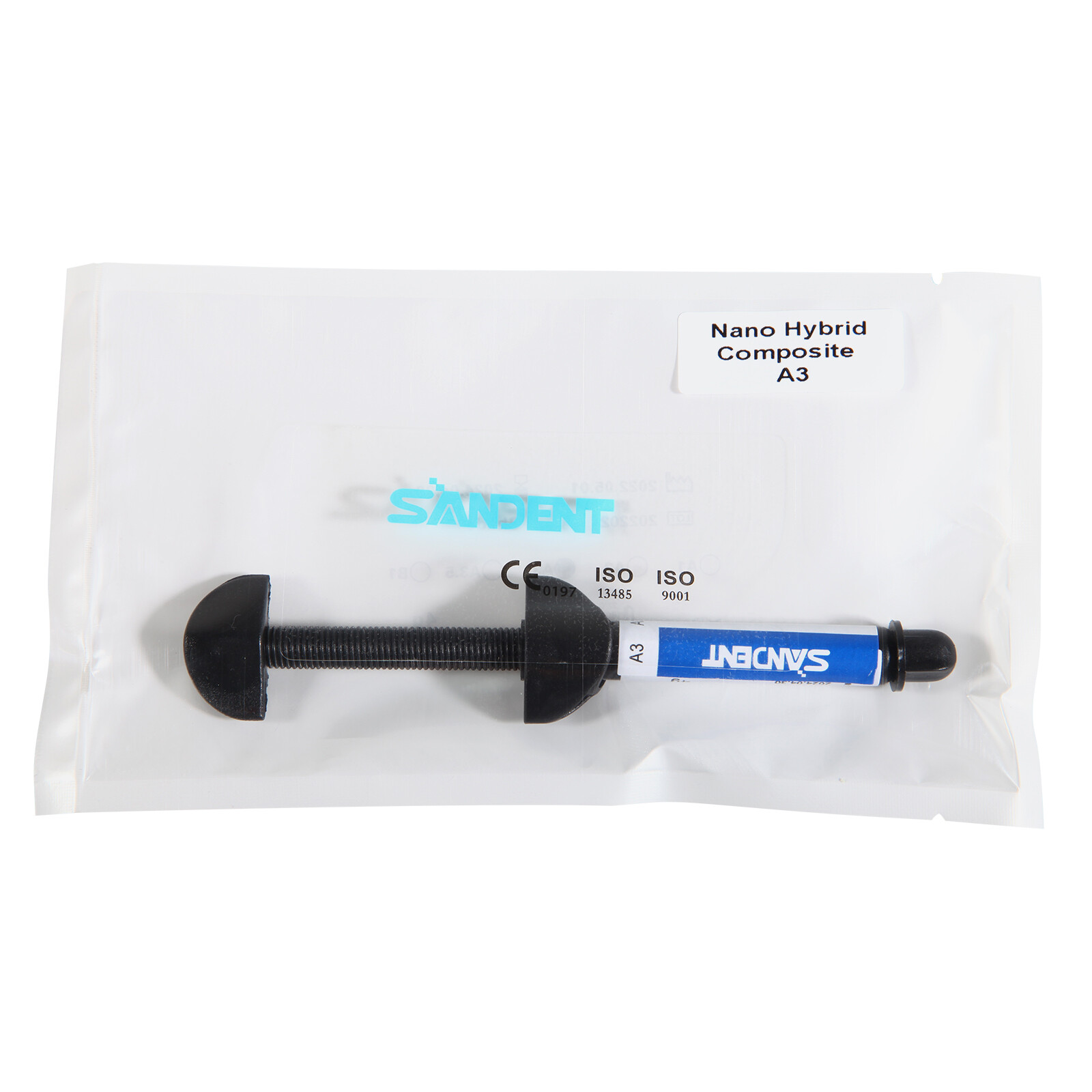 Dent Light Cure Hybrid Composite Dental Resin Shade A3 – 4.5 g syringe 001-001