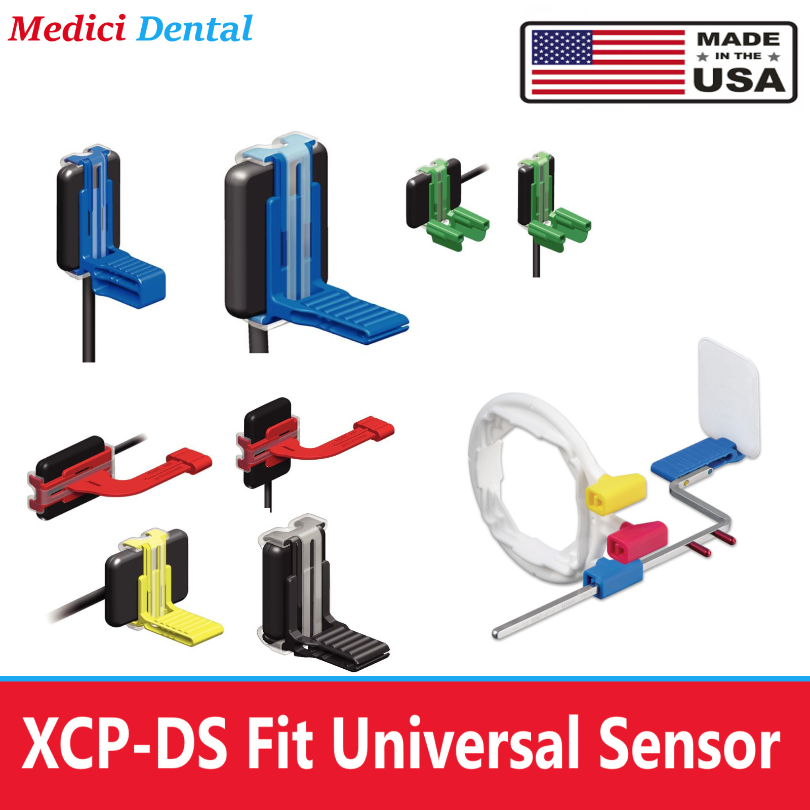 Dental X-Ray Rinn XCP DS Replacement Parts Posterior Arm Ring Anterior Bitewing