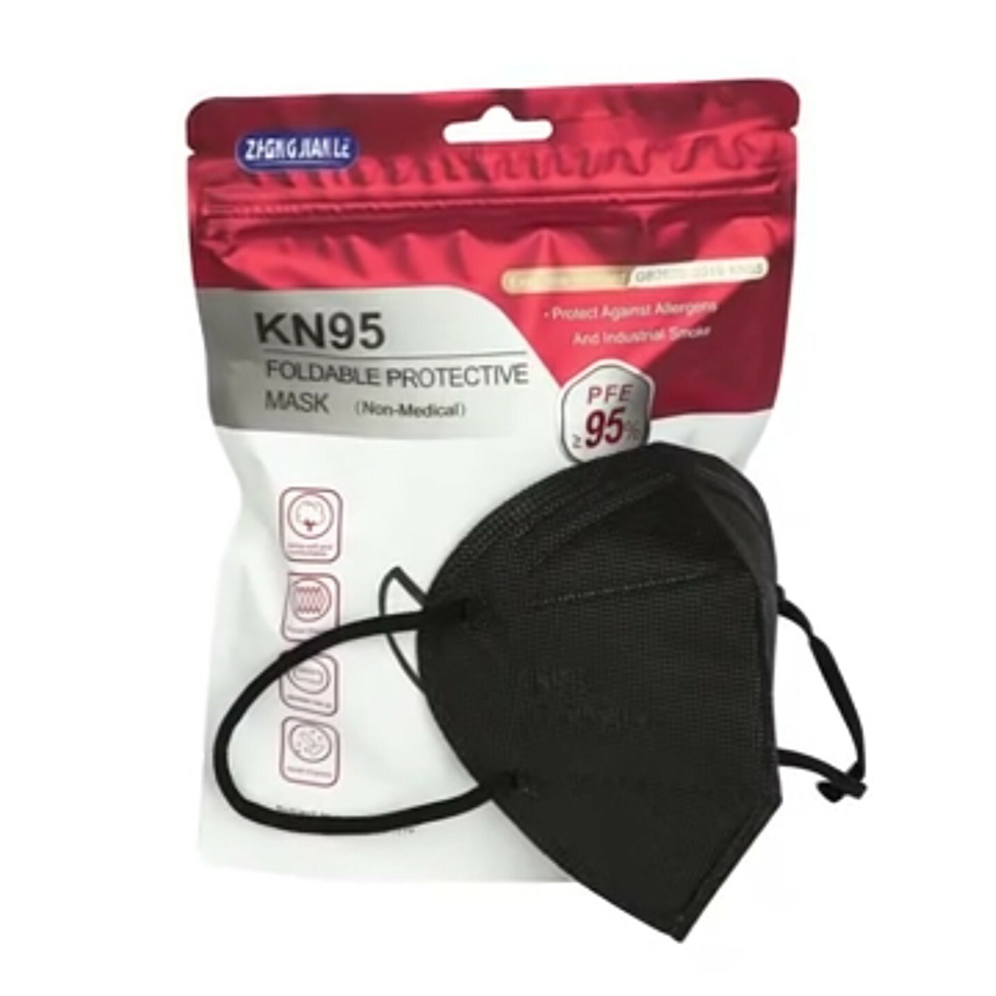 10 PACK 5-Layer Protective Disposable Face Mask – Indoor & Outdoor Use, 95% PFE