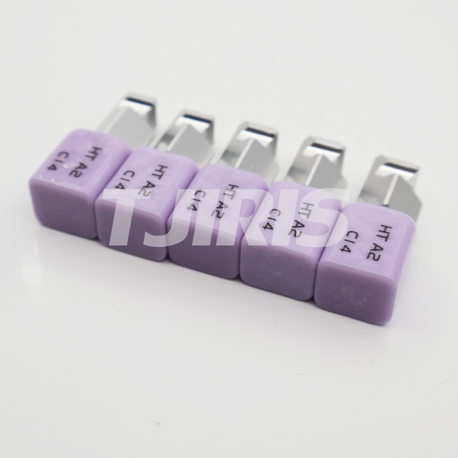5pcs Dental Lithium Disilicate Glass Ceramic Block C14 e.max for PlanMill