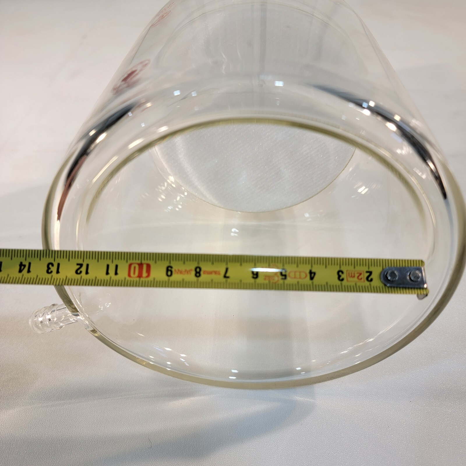 Jacketed Büchner Funnel Ace Glass 1 Liter Volume Pyrex 20-50u Alumina Filter