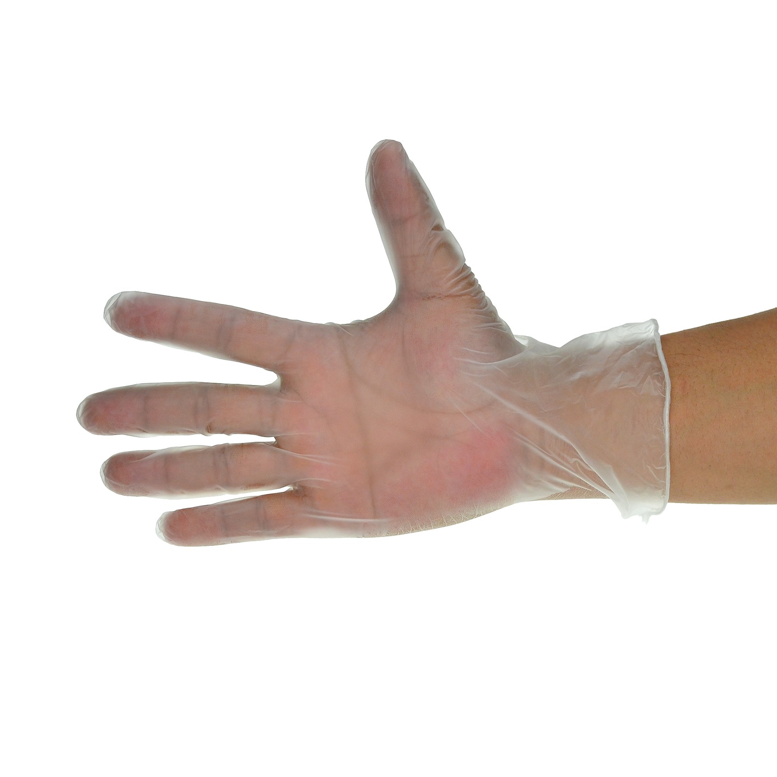 Dealmed Vinyl Exam Gloves, Disposable, Latex-Free Clear (Small, Box of 100)