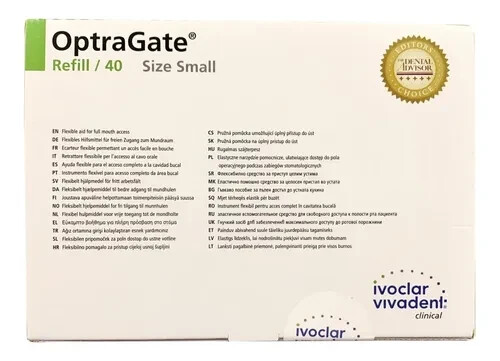 40Pcs Ivoclar Vivadent Optragate Small 3D Soft Lip Cheek Retractor Mouth Opener