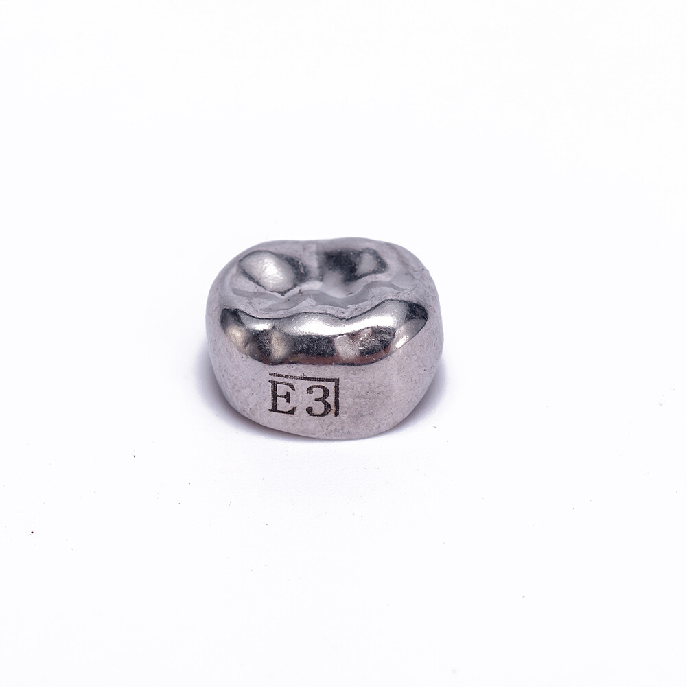 Pediatric Stainless Steel Primary Molar Crowns 5/48/96pc Dental Kids Restoration