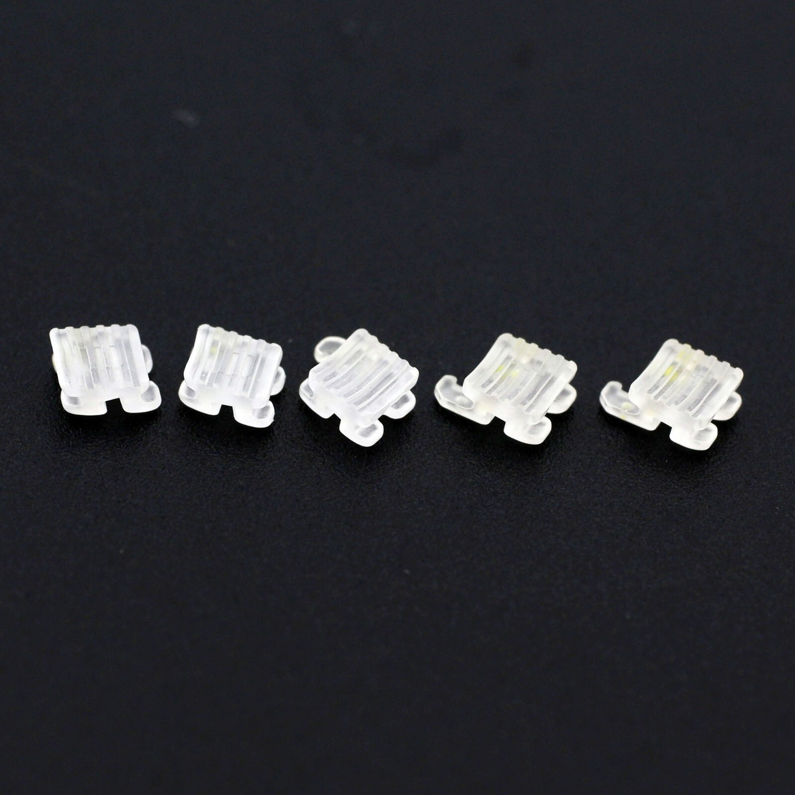 Dental Orthodontic Ceramic Brackets Clear Braces Elegan I MBT Roth 022 345 5-5
