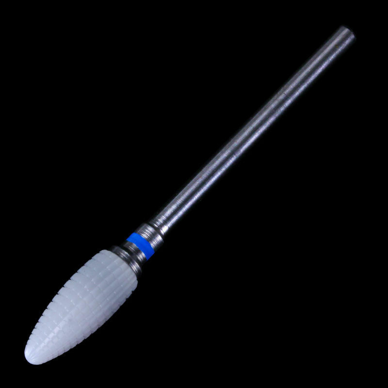 Zirconia Ceramic Burs Bullet Shape Dental Spiral Cut for Micro Motor Polisher
