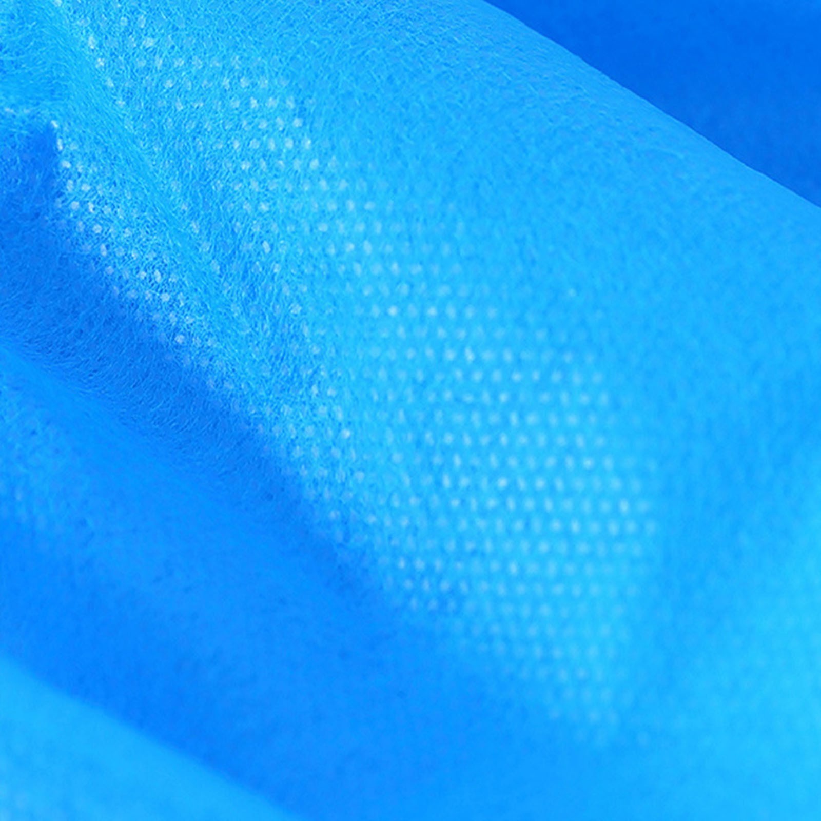 100pcs Blue Disposable Non-woven Shoe Covers Non-slip Wear-resistant Shoe Covers
