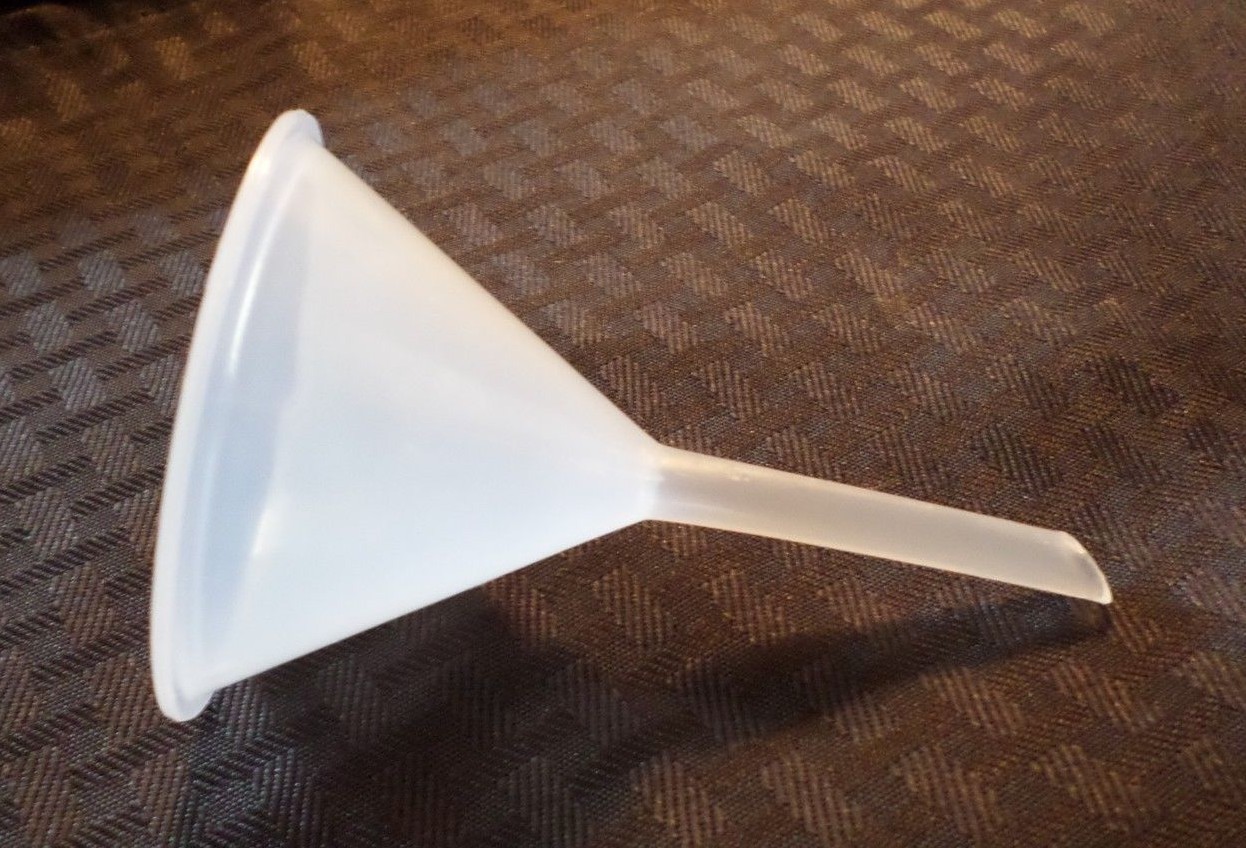 Unbranded Polypropylene 65mm Analytical Funnel with Standard Stem, 14676