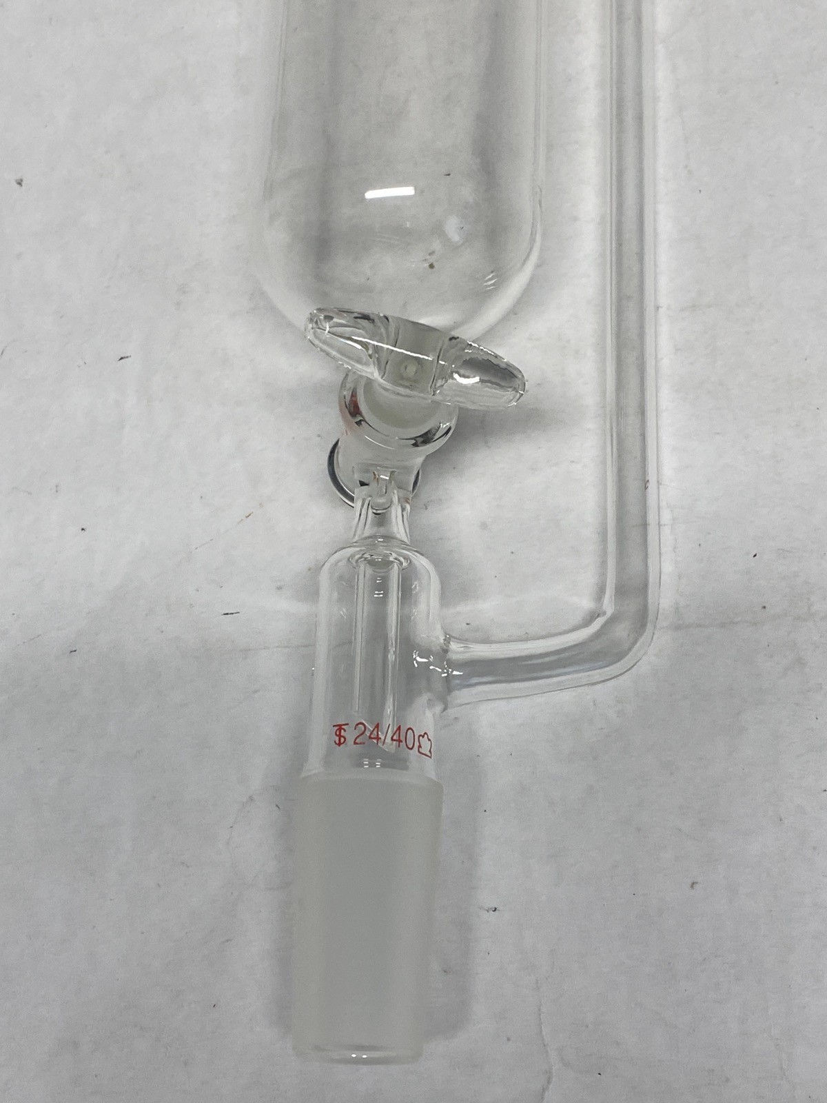 New KONTES Glass 250mL 24/40 Pressure Equalizing Addition Funnel w/Stpck 634000