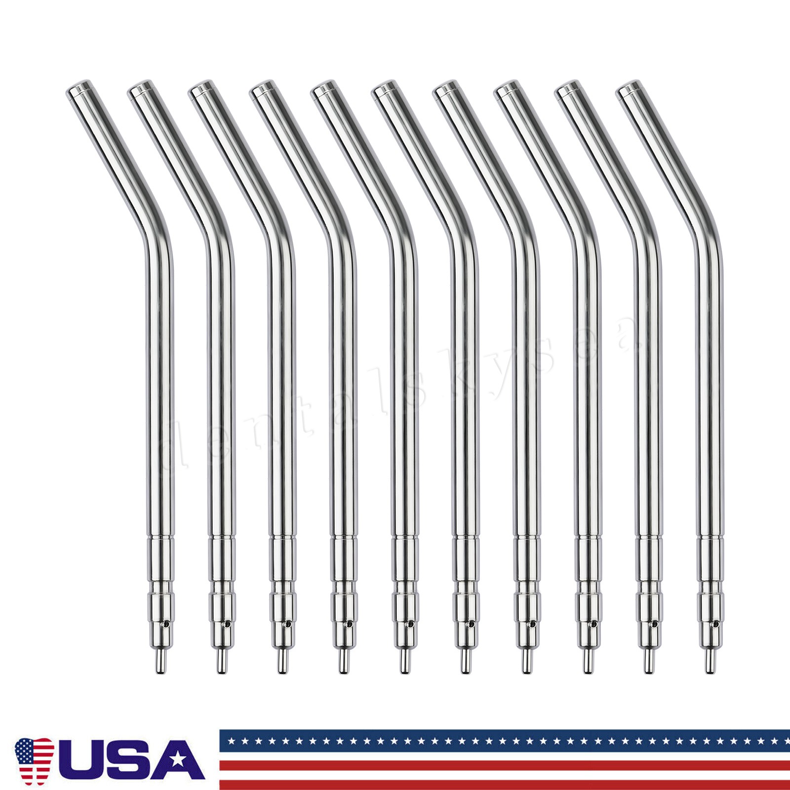 USA Dental 3 Way Air Water Spray Triple Syringe Handpiece / Nozzles Tips Tubes