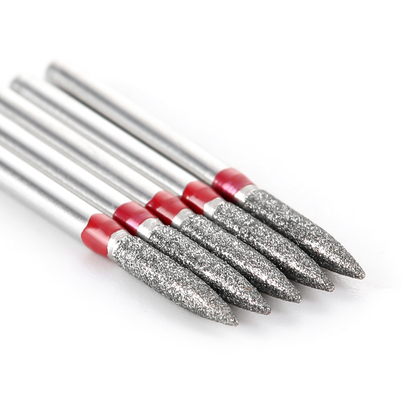 5PCS Dental Diamond Burs Fine Grit/Extra Fine FG Burs for High Speed Handpiece