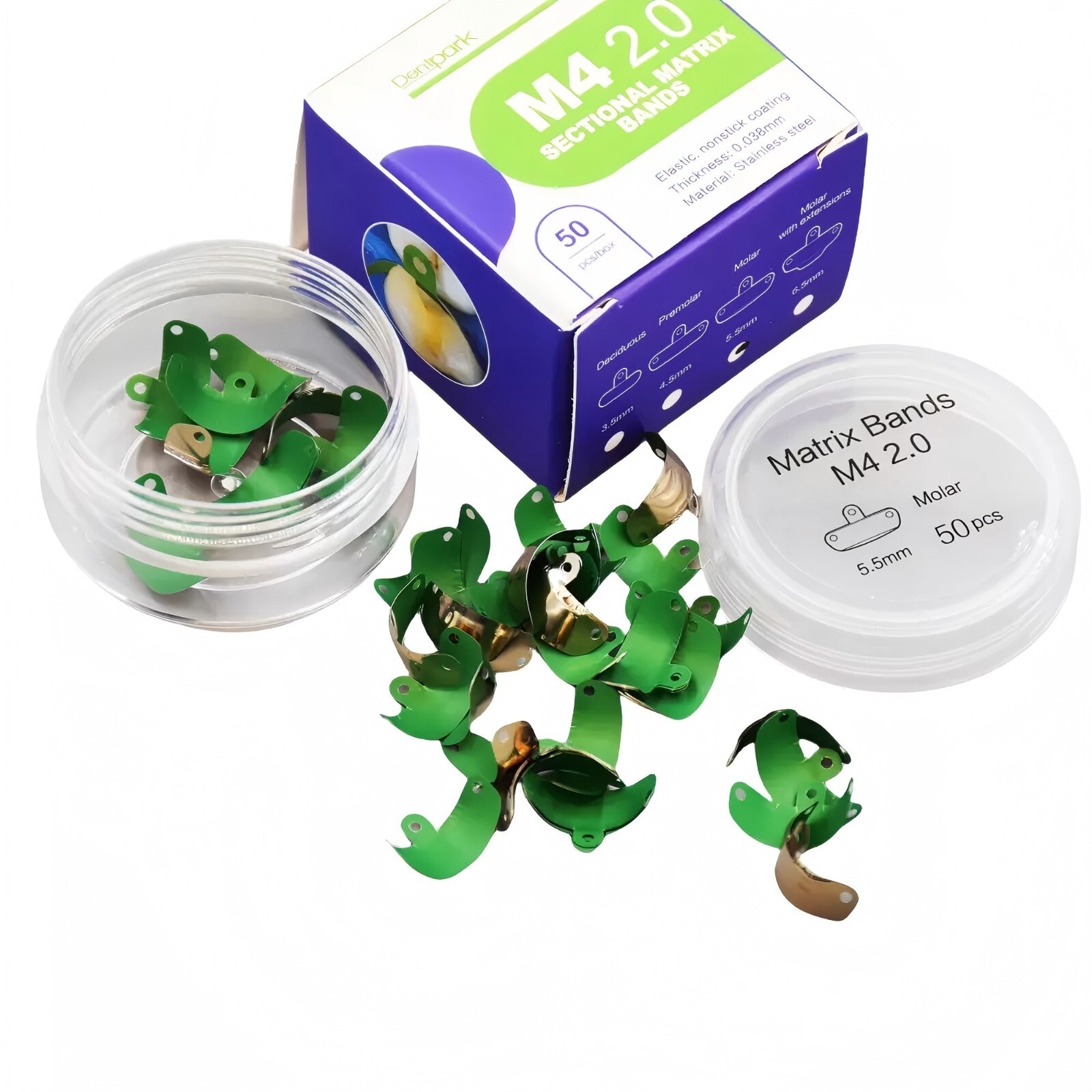 Dental Matrix Bands Ring Sectional Matrice Clamp Fit Garrison Palodent V3 System