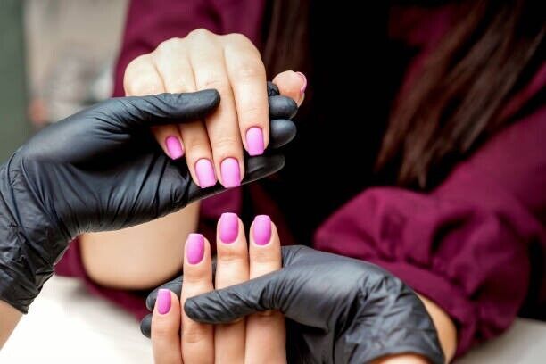 First Glove Black Nitrile Light Industrial Disposable Gloves 3 Mil, Latex Free