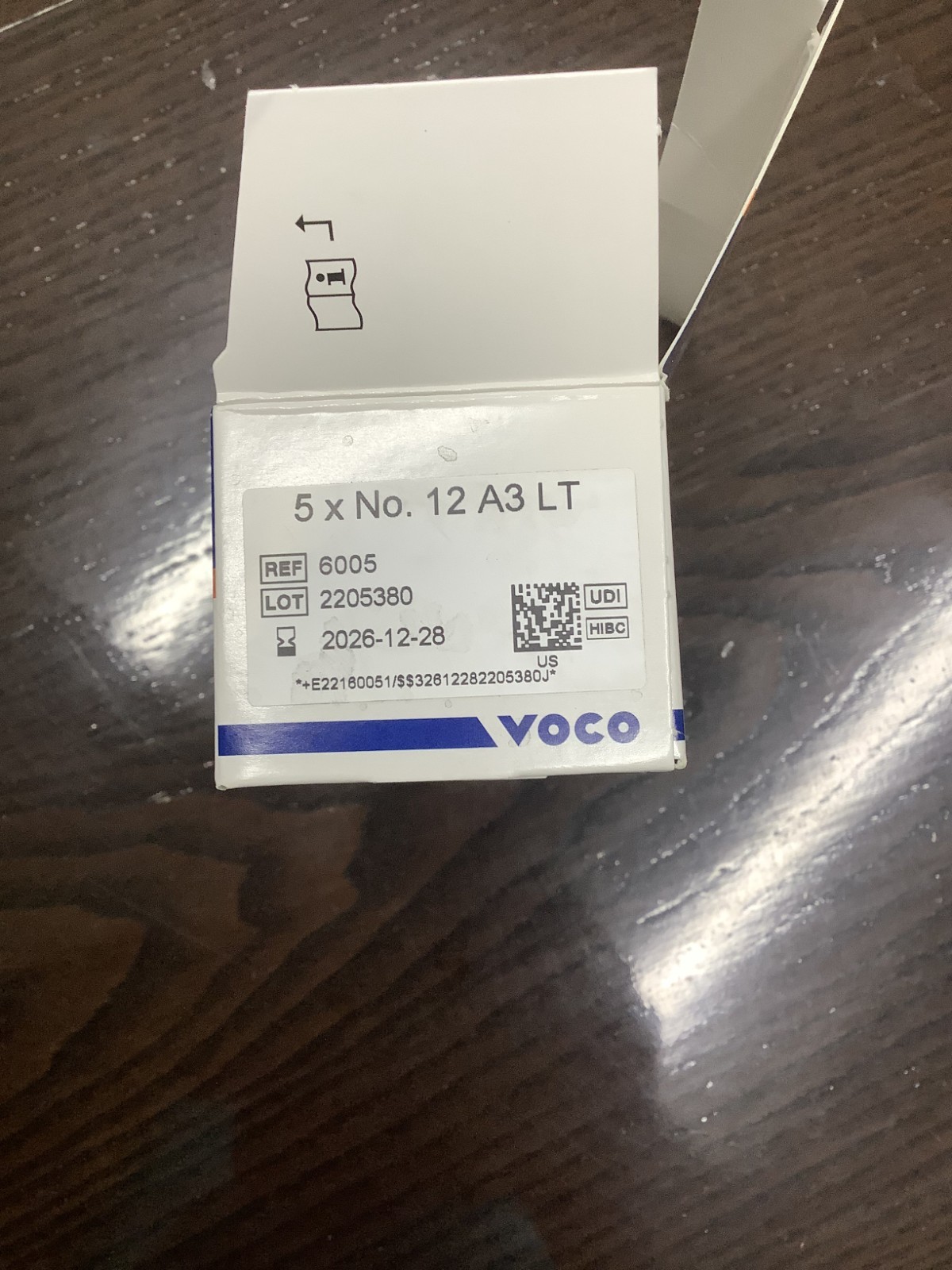 Voco 6005 Grandio CAD / CAM Blocs A3 #12 Low Translucency 5/Pk