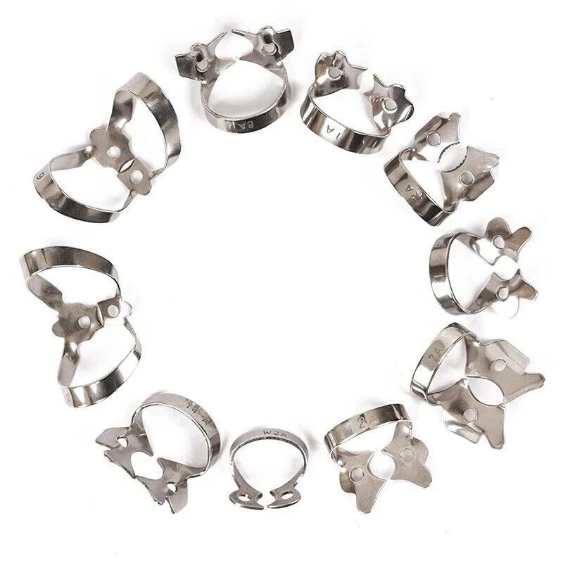 Dental Rubber Dam Clamps Stainless Steel Endodontic Instruments Surgical Clamp