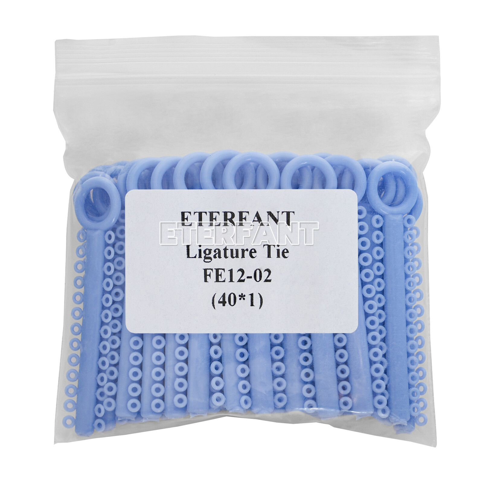 1040PCs ETERFANT Dental Orthodontic Ligature Ties Elastic Rubber Bands Brackets