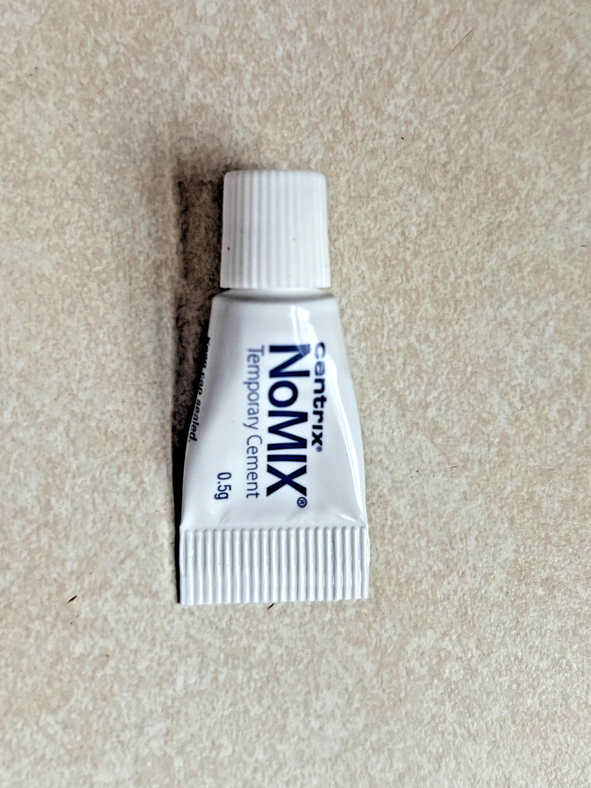 Centrix NoMIX Professional Temporary Dental Cement; 0.5mL – Expires 8/2027