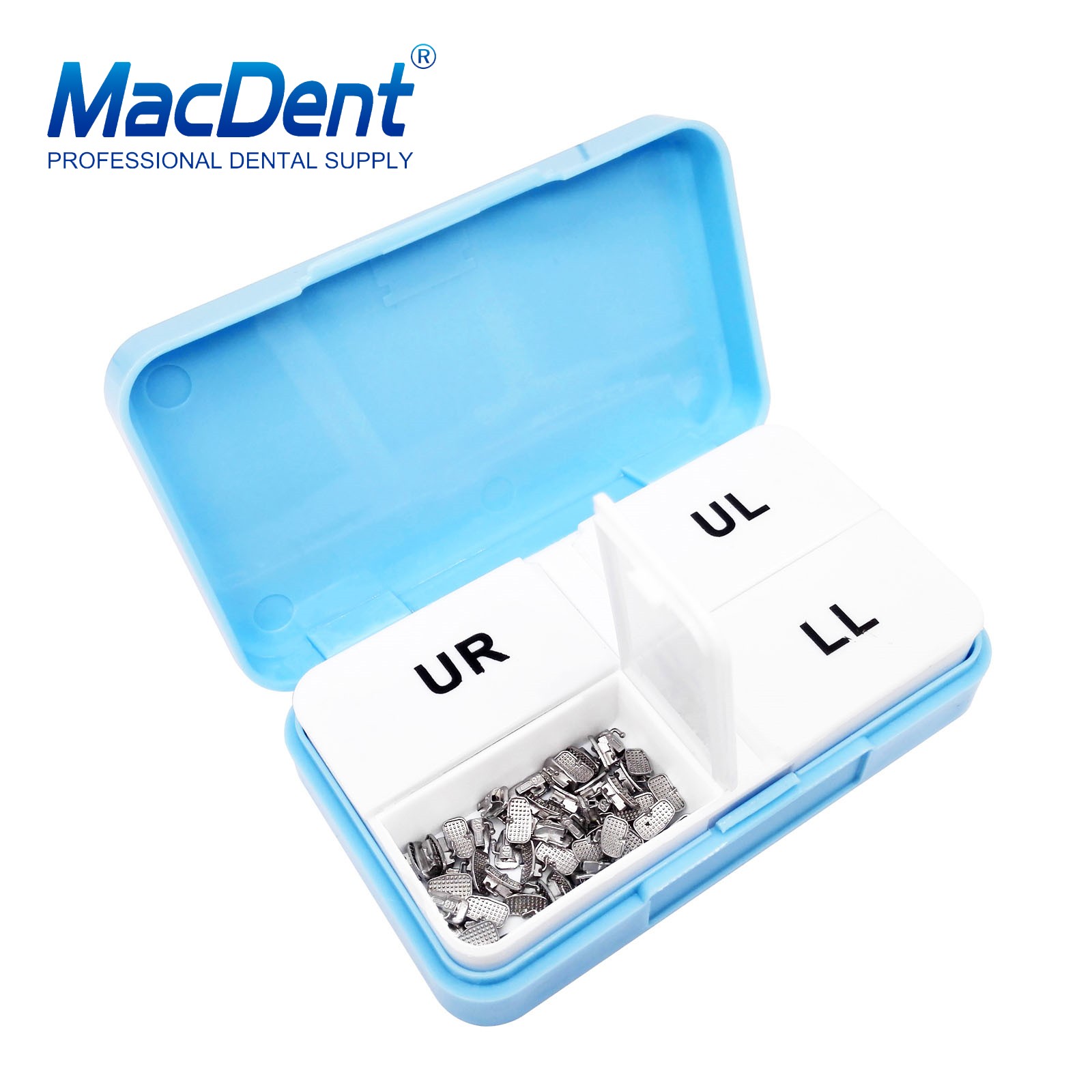 50Sets Dental MacDent Orthodontic Buccal Tubes Roth.022 1st Molar Bondable Tubes