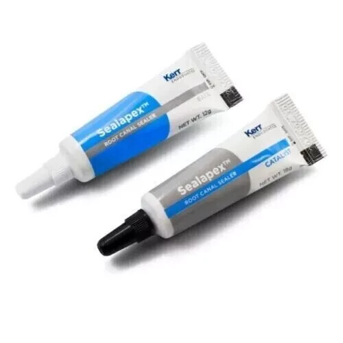 Kerr Endo Sealapex Root Canal Sealant Base & Catalyst Tubes In Endo- Dental