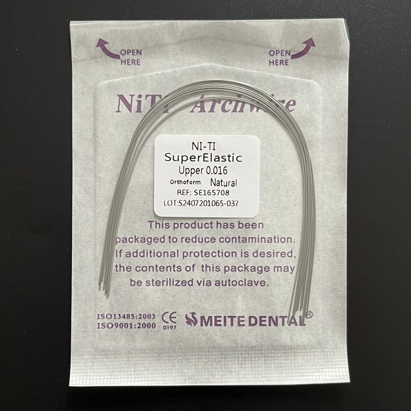 200 Packs Arcos de Dental Ortodoncia Redondos Niti Arco de Alambre Su Arch Wire