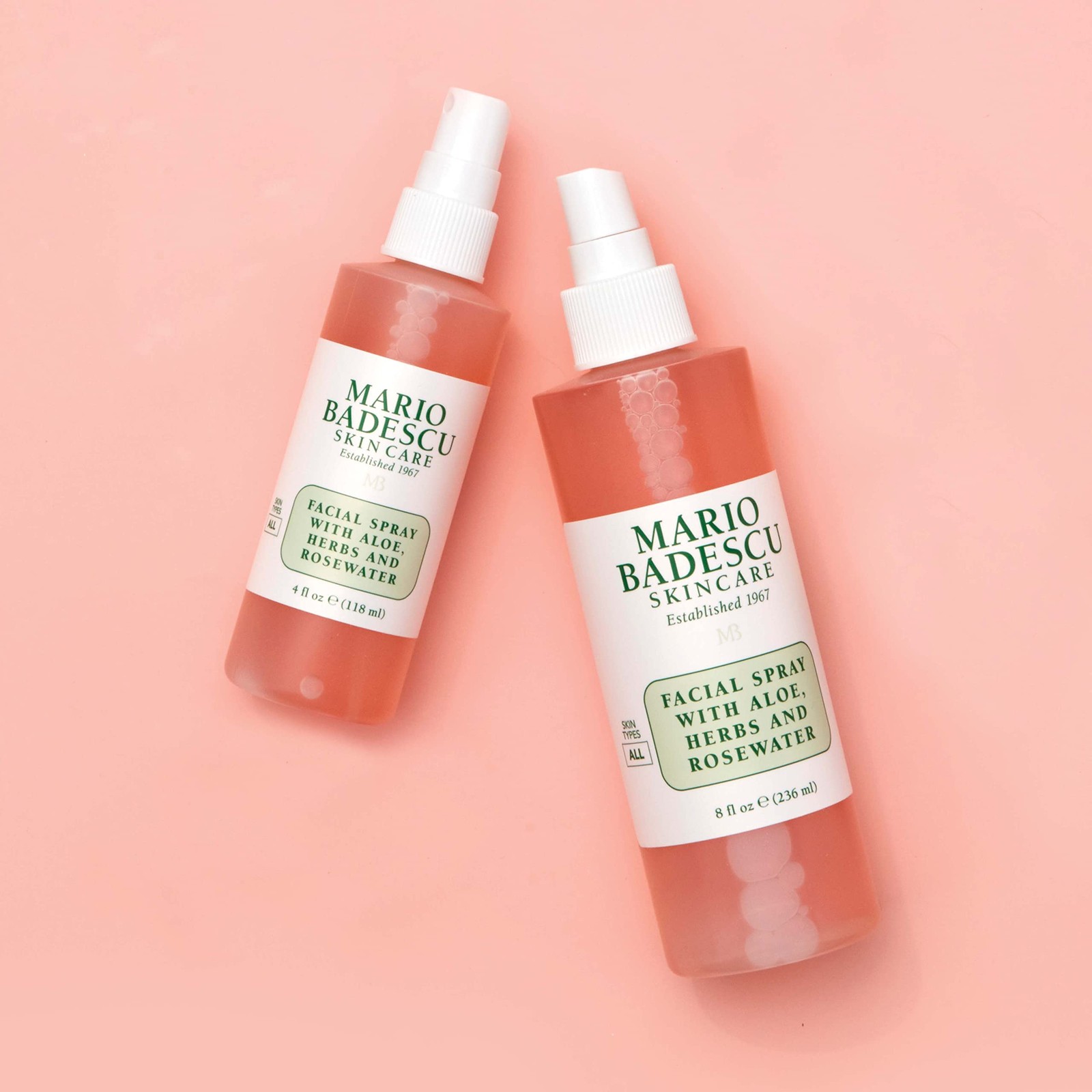 Mario Badescu Facial Spray Aloe Herbs And Rose Water For All Skin Types Face