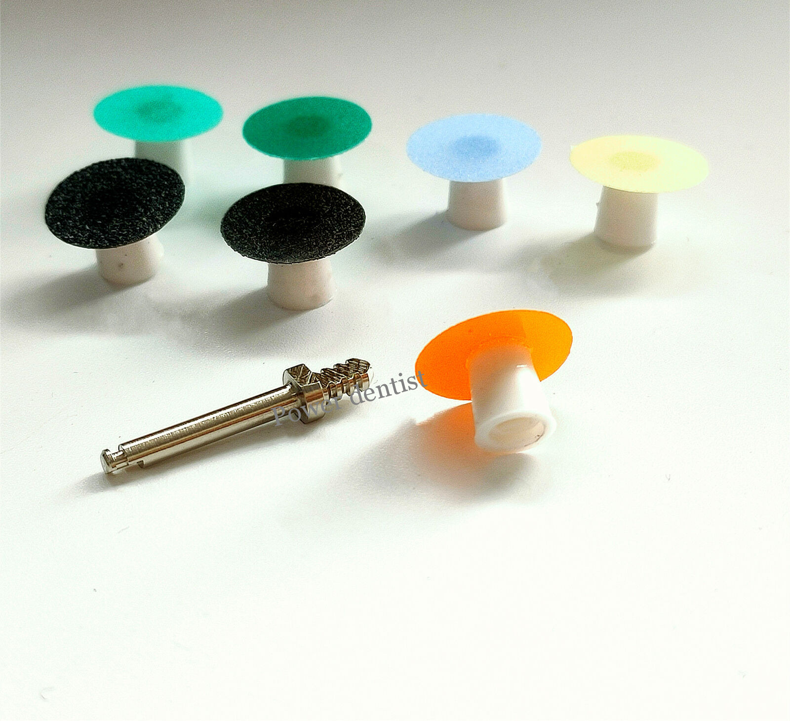1Box Dental Microdont Rubber Polisher Kit Polidont Composite Polishing Disc