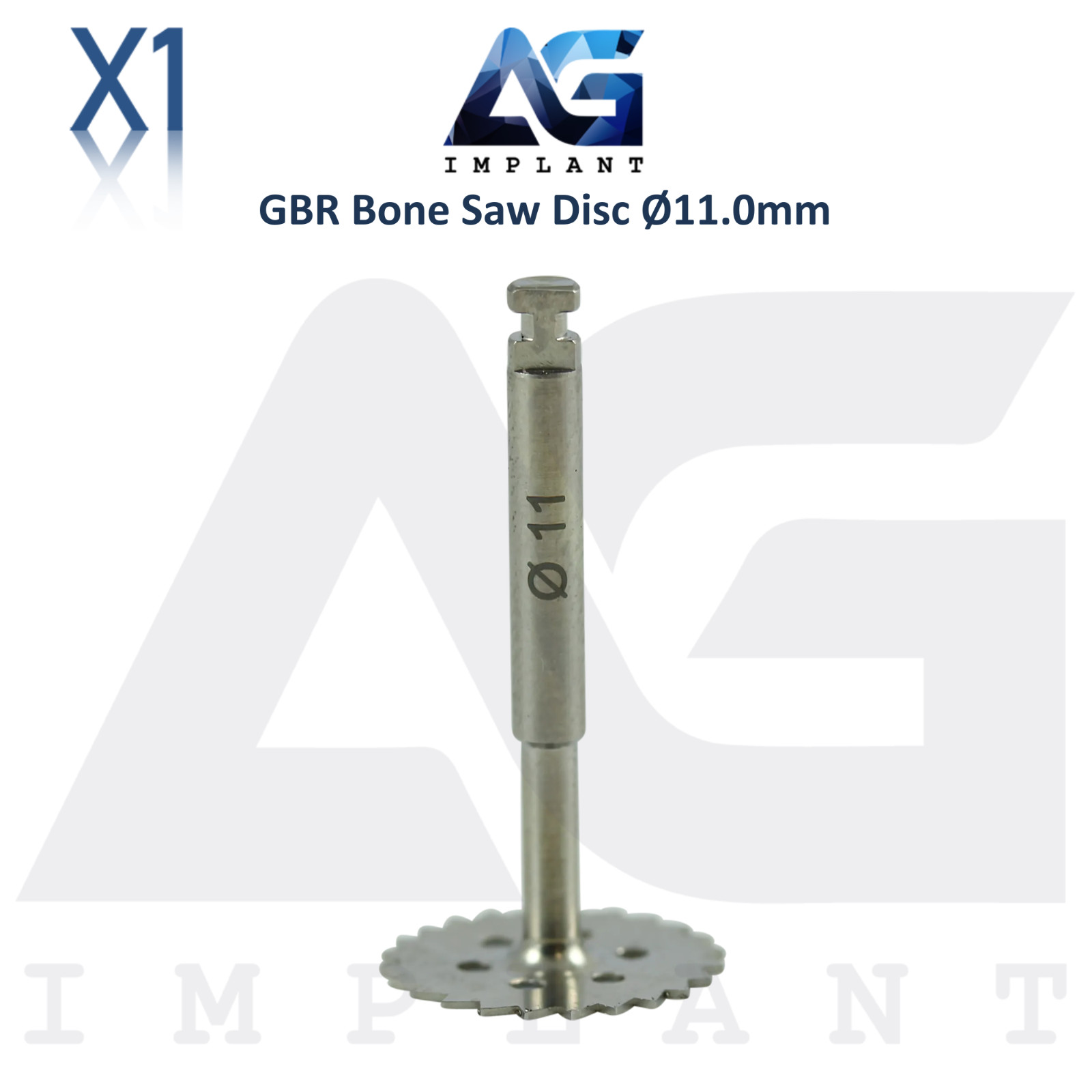 GBR B0n Saw Disc Ø11.00mm Widening & Spreading Instrument Dental Procedures
