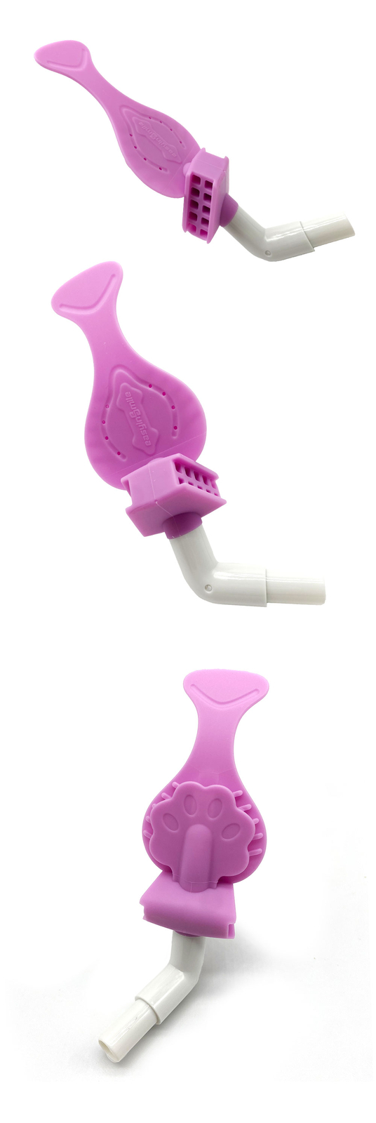 Dental Silicone Dryshield Isolation Mouth Pieces Saliva Suction Tube Mouth Open