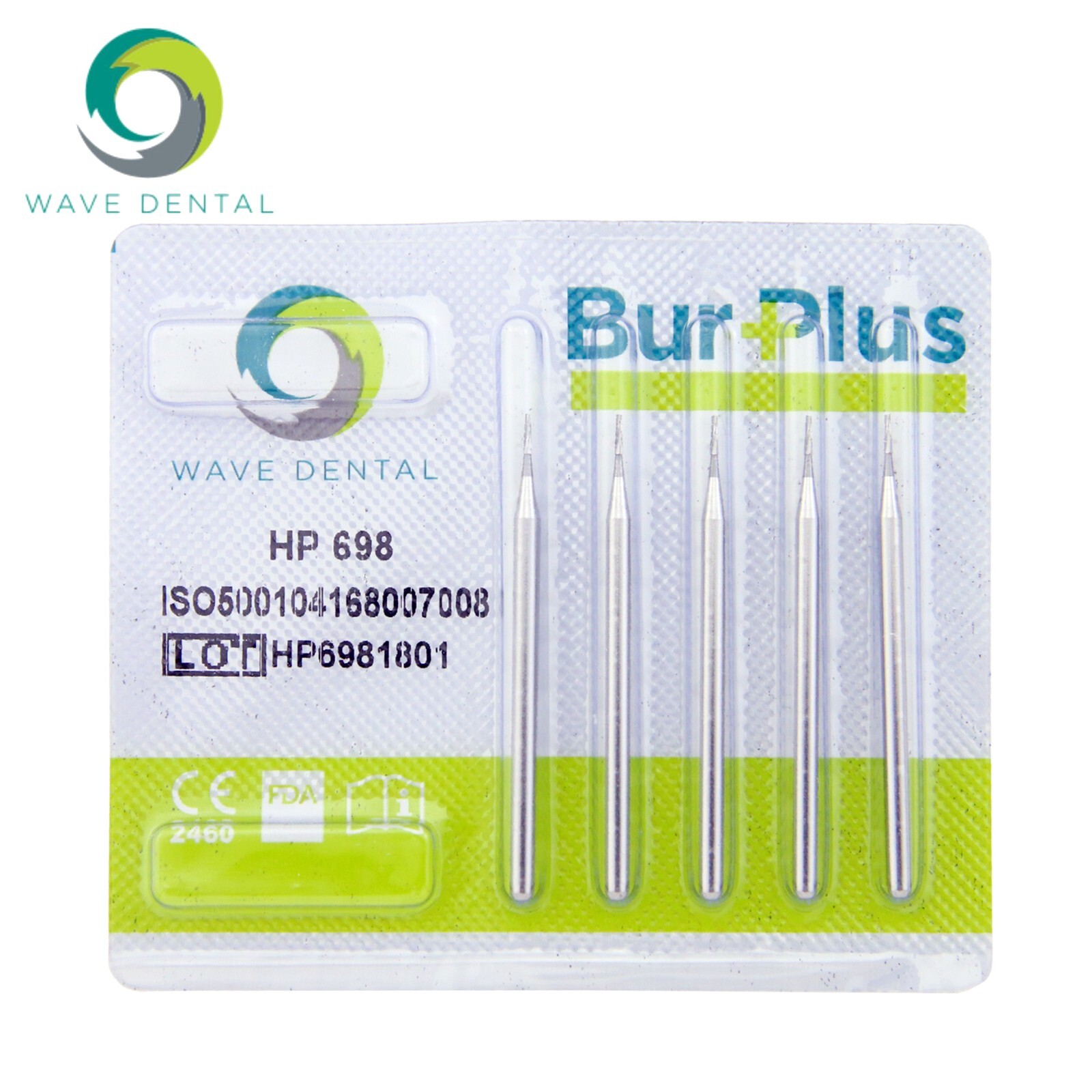 Wave Dental Surgical Burs Carbide 698 699 699L 700 701 702 702L Taper HP Prima